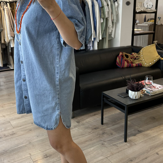 Salaş Denim Elbise(kalıp geniştir!