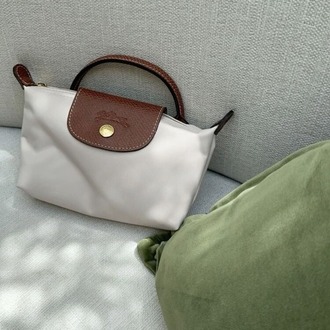 Longchamp Le Pliage “ Cream “