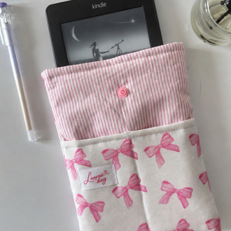 Fiyonklu Kitap/Kindle/Tablet Kılıfı