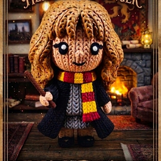 Hermione Granger Örgü Desenli Figür