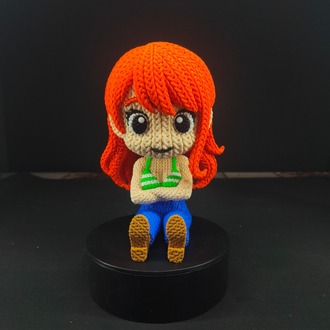 One Piece Örgü Desenli Nami Figürü