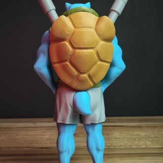 Blastoise Urban (Sokak Stili) Kapüşonlu Özel Tasarım Figür

