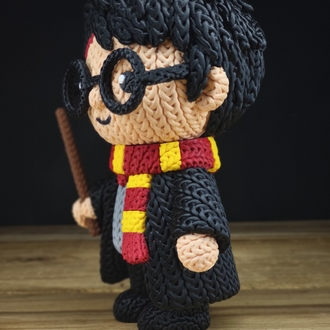 Harry Potter Örgü Desenli Figür