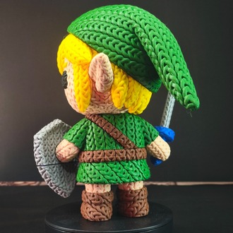 The Legend Of Zelda Örgü Desenli Link Figürü