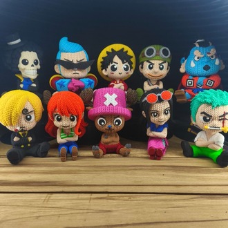One Piece Hasır Şarpka Tayfası Figür Koleksiyonu