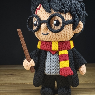 Harry Potter Örgü Desenli Figür