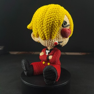 One Piece Örgü Desenli Sanji Figürü