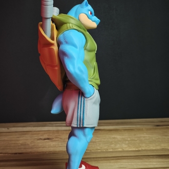 Blastoise Urban (Sokak Stili) Kapüşonlu Özel Tasarım Figür

