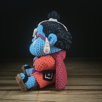 One Piece Örgü Desenli Jinbei Figürü