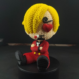 One Piece Örgü Desenli Sanji Figürü