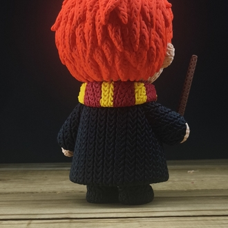 Ron Weasley Örgü Desenli Figür