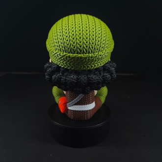 One Piece Örgü Desenli Usopp Figürü