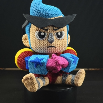 One Piece Örgü Desenli Franky Figürü