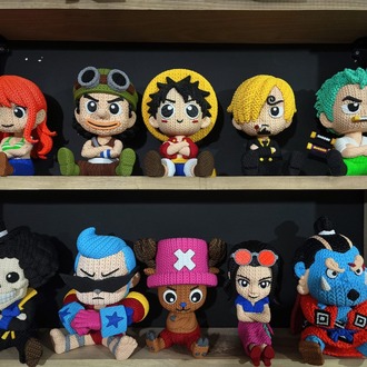 One Piece Hasır Şarpka Tayfası Figür Koleksiyonu
