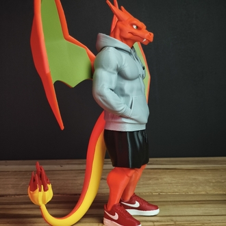 Charizard Urban (Sokak Stili) Kapüşonlu Özel Tasarım

