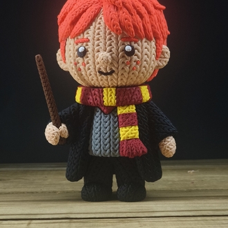 Ron Weasley Örgü Desenli Figür