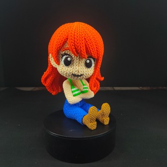 One Piece Örgü Desenli Nami Figürü