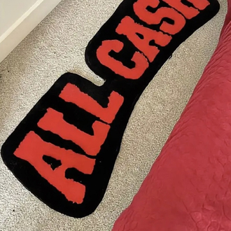 "All Cash" Hypebeast Tasarım Tufting Halı
