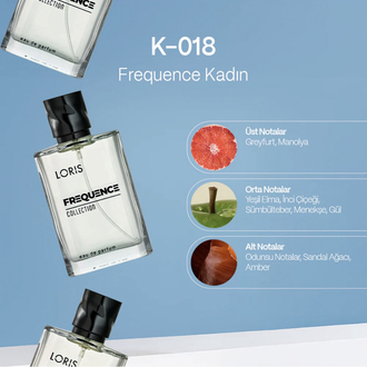 K018 For Women Eau De Parfum 50 ML.