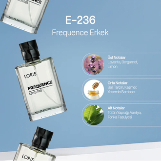 E236 Frequence Erkek Parfüm 50 ML