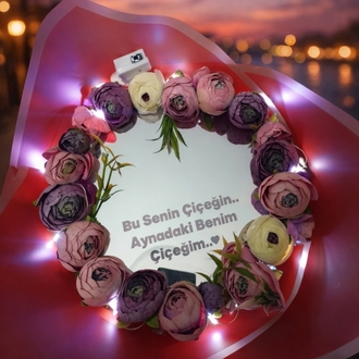 aynalı buket