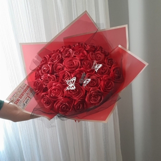 20'li simli gül buketi