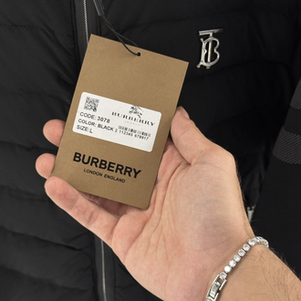 İthal BURBERRY Çelik Örme Mont/Ceket