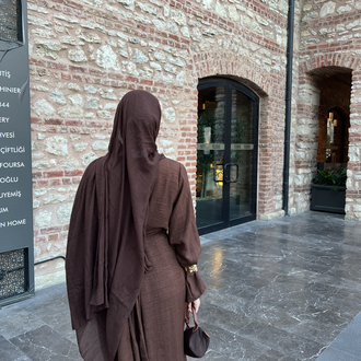 Brown Linen dress