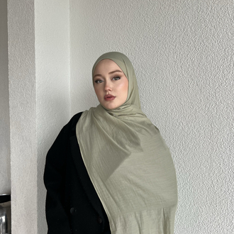 Su yeşili rami şal