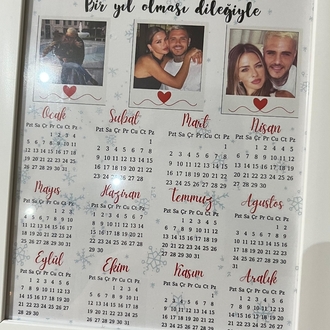 Kişiye Özel çerçeve tasarımı -8(Fotoğraflı Takvim)