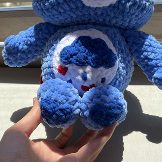 Amigurumi sevimli ayıcıklar-mavi