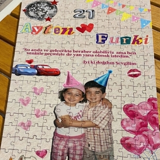 Kişiye Özel Fotoğraflı Yapboz 99Parça