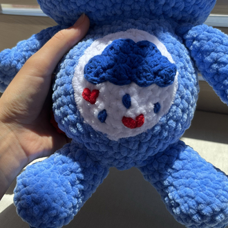 Amigurumi sevimli ayıcıklar-mavi