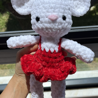Amigurumi örgü balerin