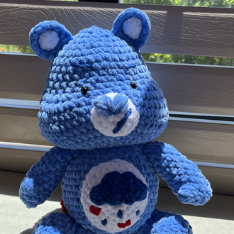Amigurumi sevimli ayıcıklar-mavi