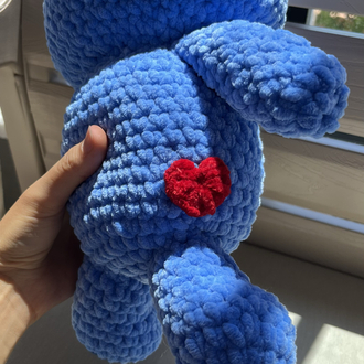 Amigurumi sevimli ayıcıklar-mavi