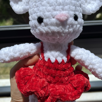 Amigurumi örgü balerin