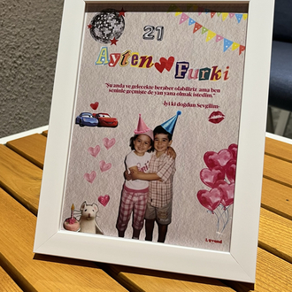Kişiye özel tasarım çerçeve-1