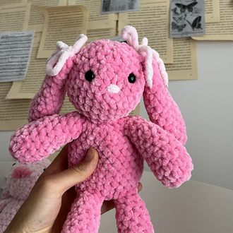 Amigurumi pembe tavşan