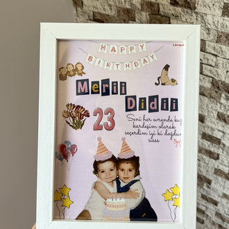 Kişiye özel Tasarım Çerçeve-34