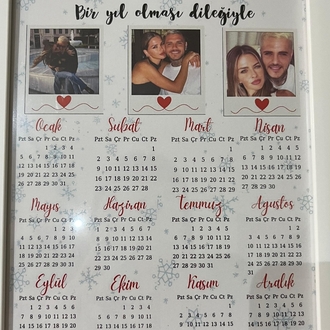 Kişiye Özel çerçeve tasarımı -8(Fotoğraflı Takvim)