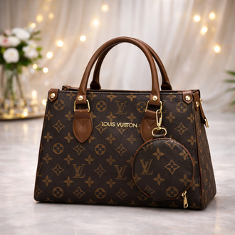 Louis Vuitton Büyük Boy Acı Kahve Çanta