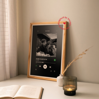 Spotify Temalı Poster | Kişiye Özel Poster
