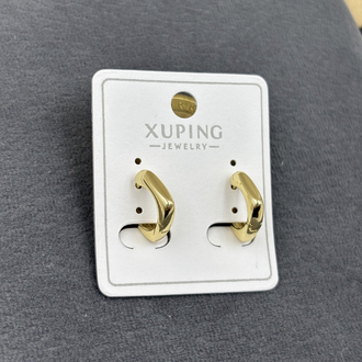 Xuping kare form halka küpe