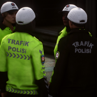 Kadın Trafik Polisi [EUP/Reflective]