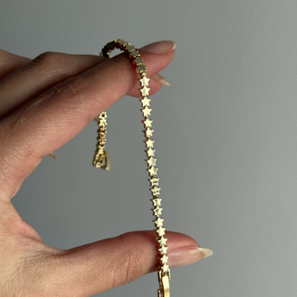Basic Star Bileklik | 14k Gold