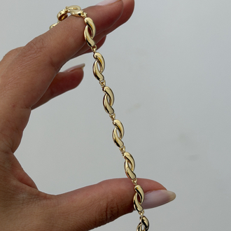 Premium Seri Vintage Damla Bileklik | Gold