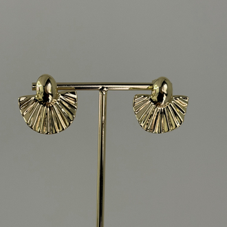 Xuping Yelpaze Küpe | 14k Gold