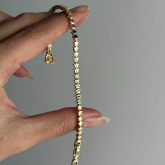 Basic Star Bileklik | 14k Gold