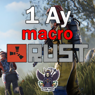 1 Aylık Rust Macro Tüm Mouse, Klavyelerde Çalışır (Sadece İlk Ay!)